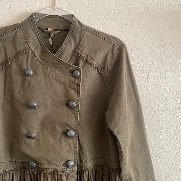 Free People Jackets & Blazers - Free People Military Style Jacket